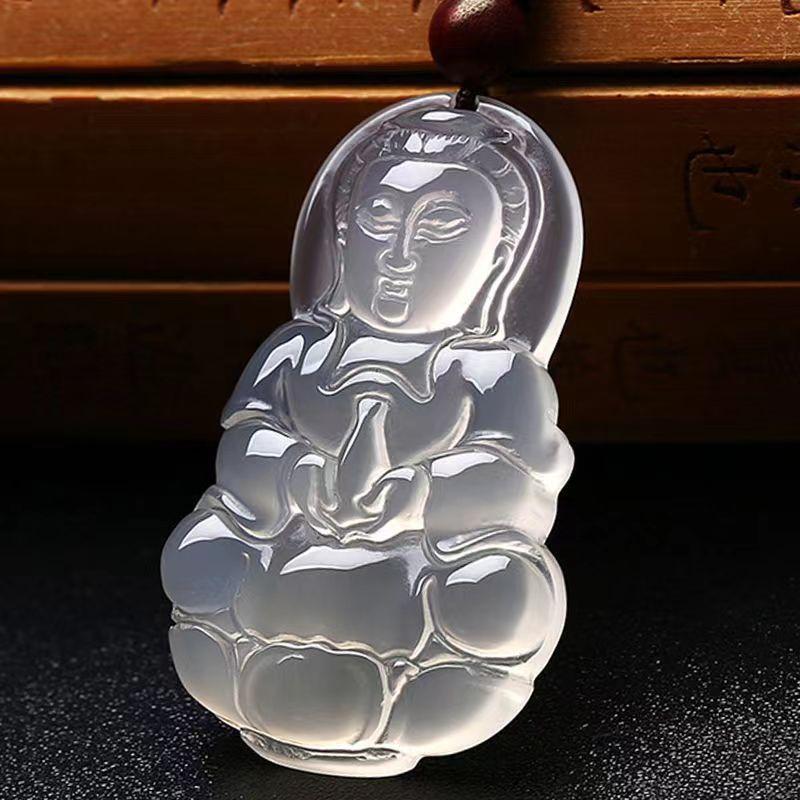 Pendant Guanyin Buddha Fair an Buckle Pixiu Blessing Necklace