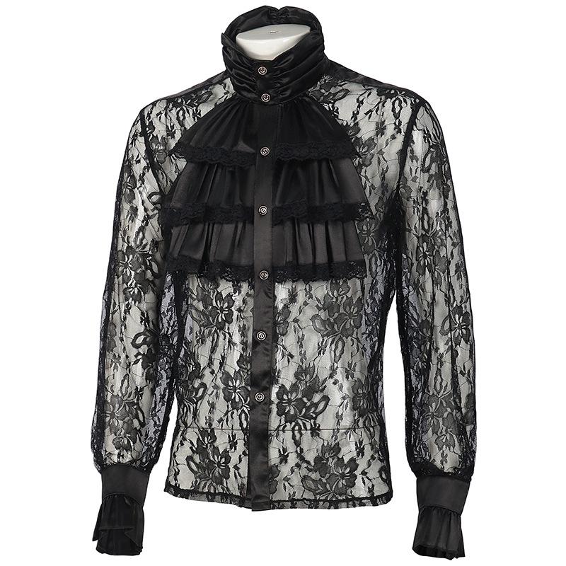 Man Yi Shang Pirate Vampire Gothic Renaissance Shirt