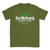 Pat McCrotch Irish Humor Novelty St Patricks Day TShirt Summer Cotton TShirts Unisex Novelty Casual Tee Shirt Vintage Top Tees