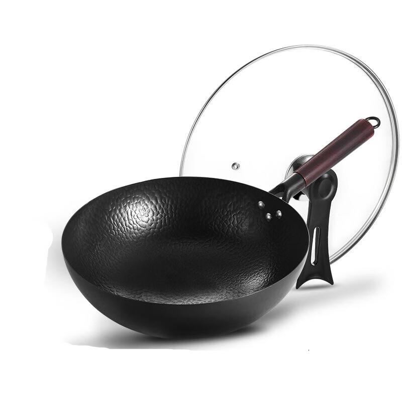 Yoshida Craftsman 32cm Non-Stick Zhangqiu Iron Wok