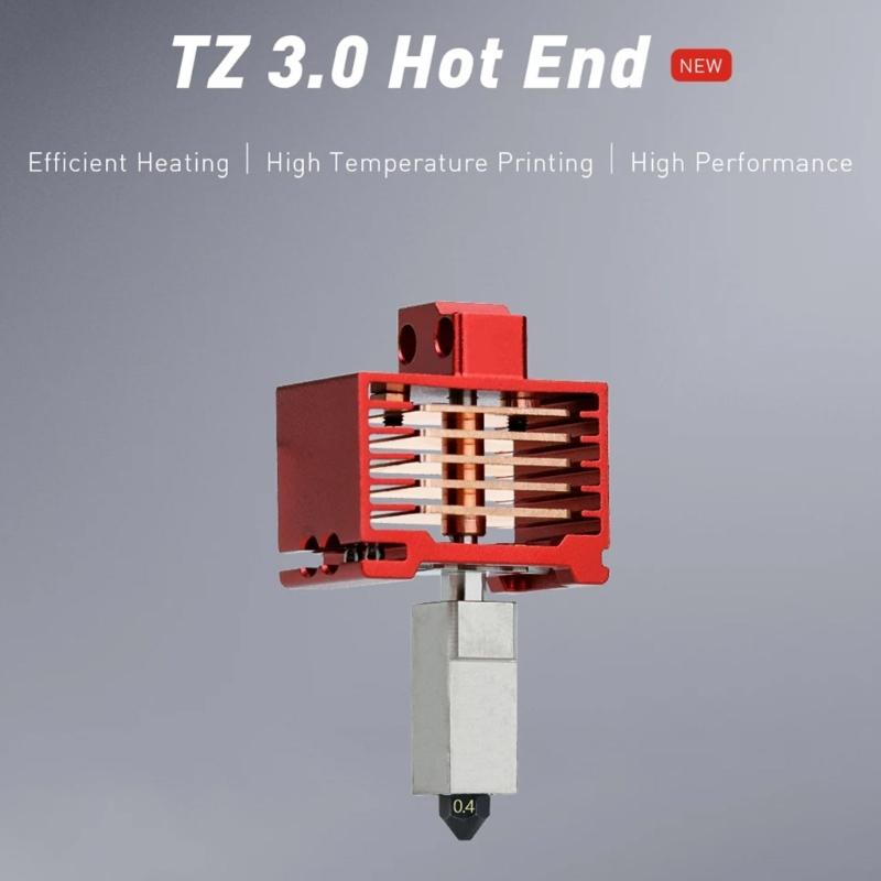 For B Hotend Assembly with Removable Hardened Steel Nozzles Hotend for B X1C Series 3D Printers