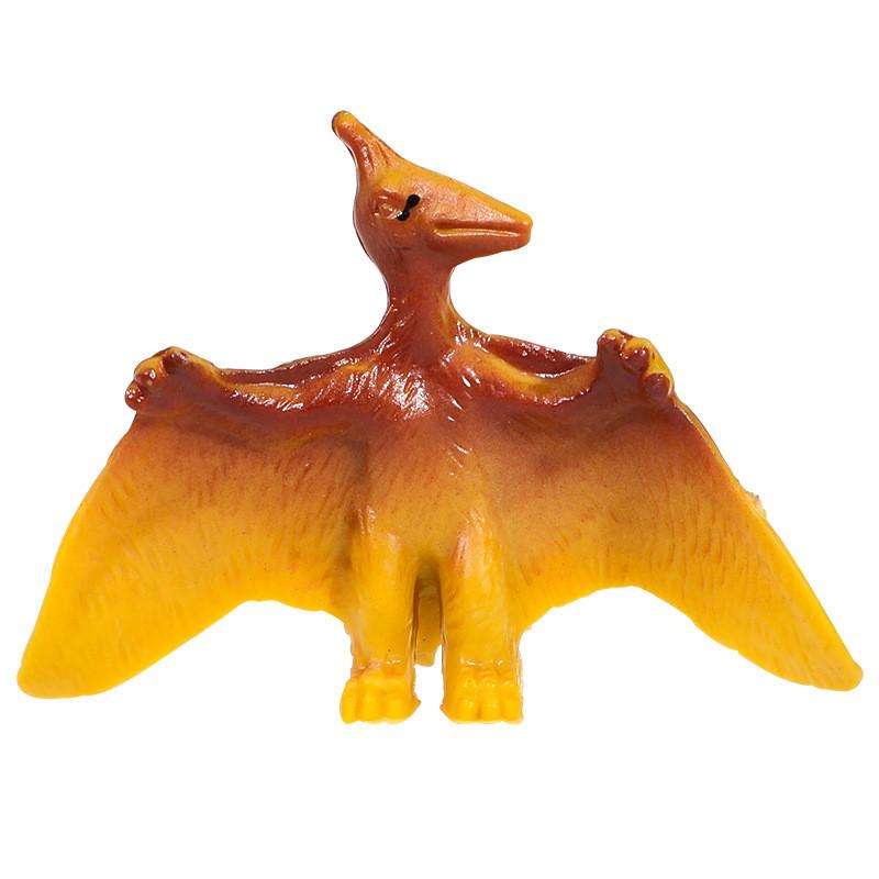 Mini Dinosaur Soft Rubber Model Desktop Ornament Kid Toy Set For Childrens Gift