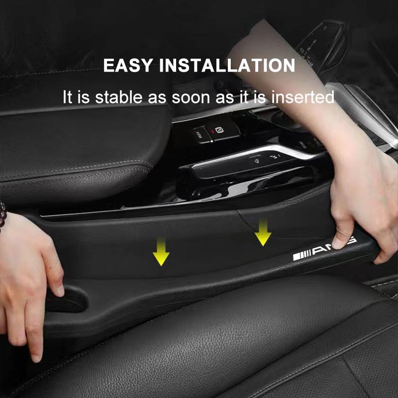 2pcs Auto Seat Leak-proof Filling Storage Strips Car Gap Fillers Side Seam Plugs For Mercedes Benz AMG W212 W205 W246 W177 W176 W213 GLC GLE GLS ML
