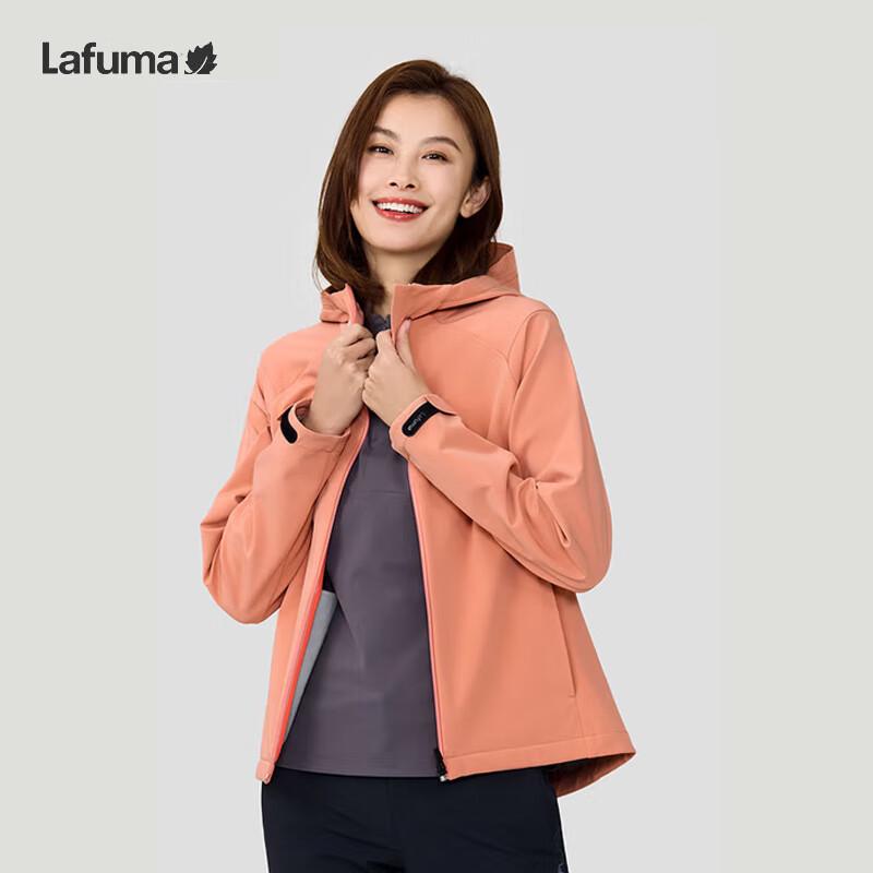 LAFUMA Women s Outdoor Fleece-Lined Hooded Softshell Jacket LFJA4CF60 160/80A