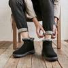 Men's Snow Boots Waterproof Outdoor Sports Ankle Flat Lightweight Black Grey Non-Slip Comfortable
