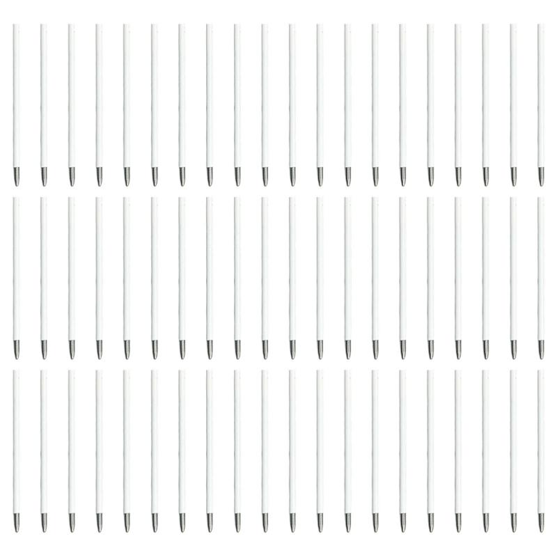 

60 Pcs Beadable Pen Refills for Plastic Bead Ballpoint Pen Bead Pen Refills Ballpoint Pen Refills Office School Supplies чёрный