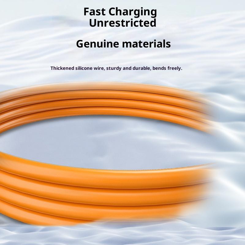 1 Stück 240W USB Typ C LED Digitalanzeige Kabel 6A USB-C zu USB-C Schnelllade-Ladekabel Zubehör für Huawei