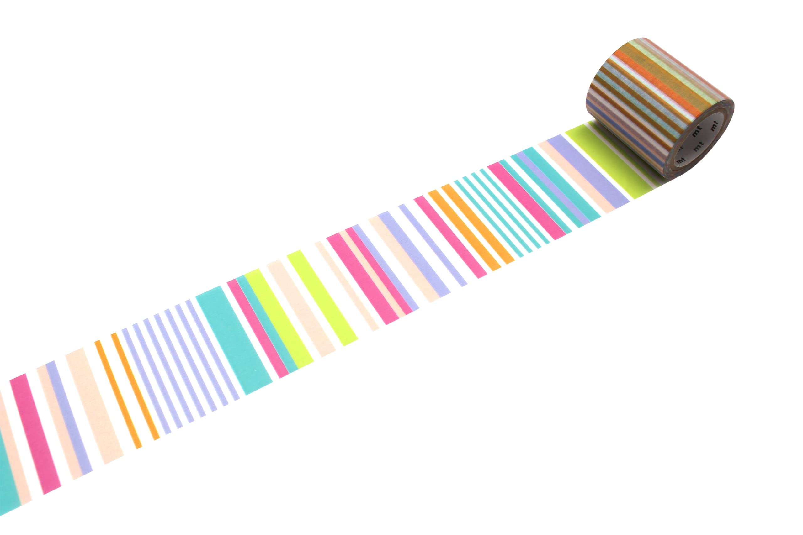 

Малярная лента Kamoi Kakoshi mt 1 шт. deco Пастель 50 мм шириной x 7 м в рулоне MT5W5121 Мульти-полоска