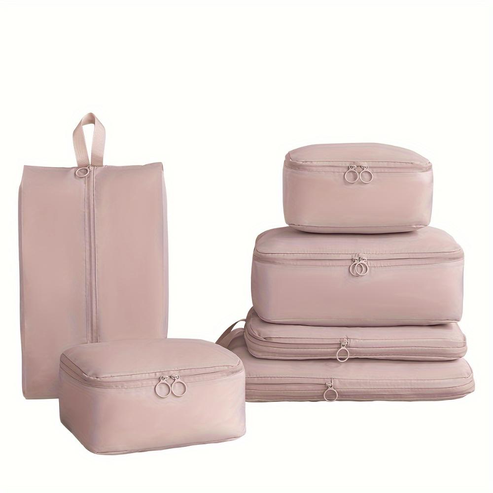 6-Piece Compressible Luggage Organizing Bag, Travel Storage Cube, Business Travel Clothing Sorting Bag