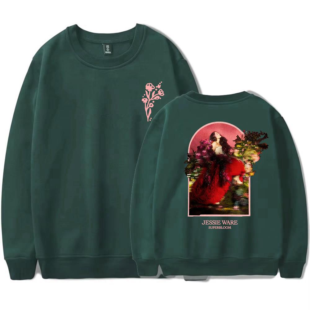 

Jessie Ware SUPERBLOOM Crewneck Sweatshirt Long Sleeve Loose Fashion Female Pullovers Casual Graphic Printing Clothing XXXL