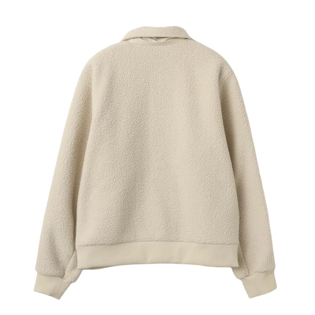 Nike Club FW25 Sherpa Coaches Therma-FIT Coach Collar Loose Letter Long Sleeve Fleece Jacket Unisex jackets HV1430-297