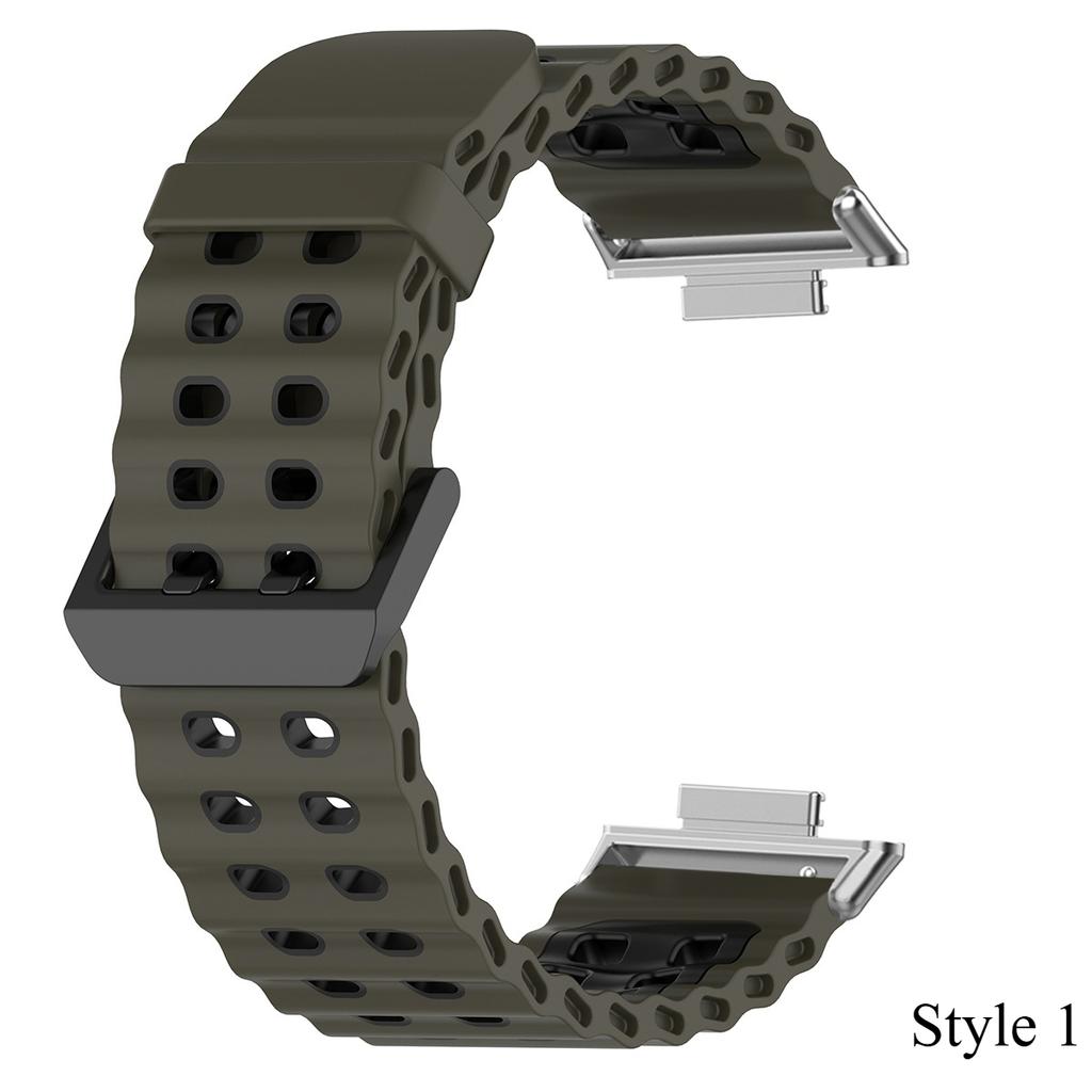 Voor Redmi Watch 6 Siliconen Polsband Voor Redmi Watch 5/4 Horlogebandje Voor Xiaomi Mi Band 8/9Pro Ademend Bandje Sportarmband