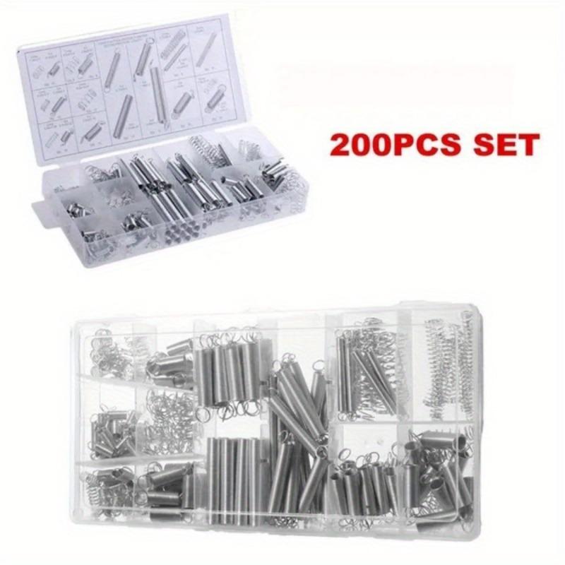 Spiral Springs - 200 PCS per Pack - Spring Rate Extension Springs - Industrial Grade - Spring Steel Material