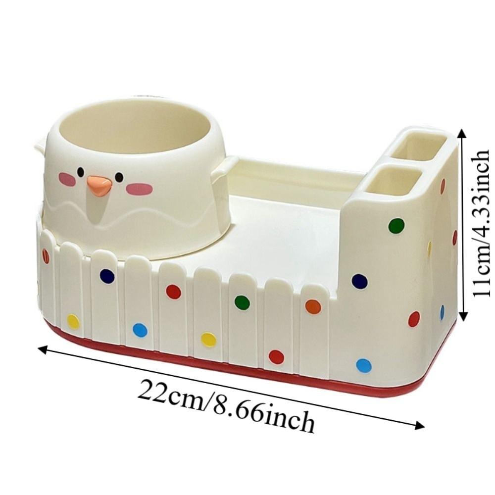Multifunctional Pen Holder Multiple Compartments Pen Storage Box Desktop Organizer Desktop Use