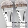 ENZO KEN Large Wide Foundation Brush - Flat Face Contour Cream Makeup Professional Suitable Concealer Pack Blush BB Gel Liquid Cosmetics 820W