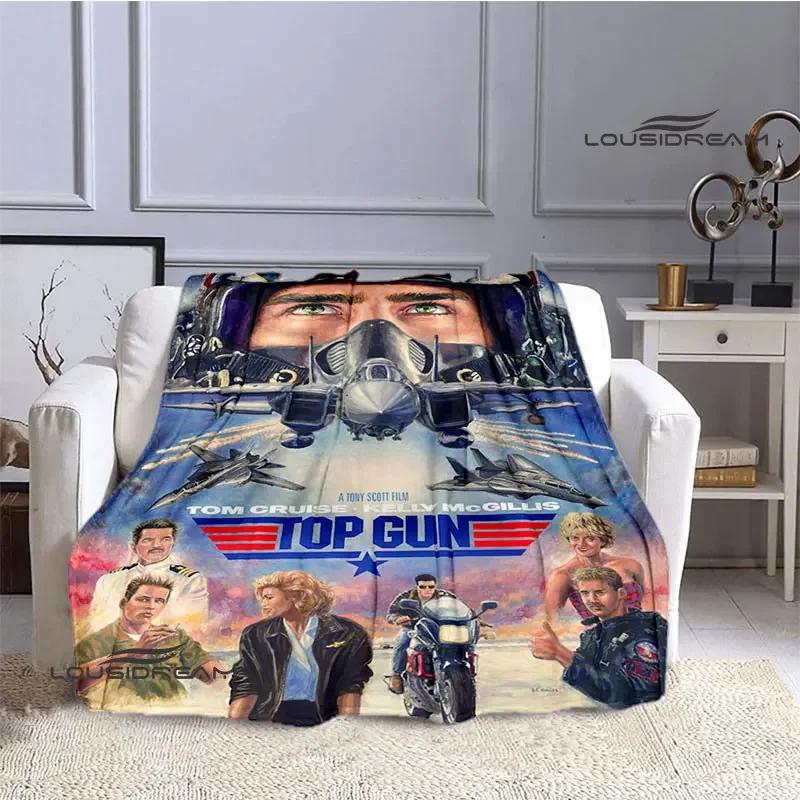Classic Movie Top Gun Blanket Fashion Warm Blanket Flannel Blanket Bed Linings Home Travel Blanket Bed Linings Birthday Gift