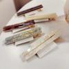 2pcs New Acetate Single Barrette Hair Clip Rear of Head Japanese Side Bangs Clip Accessories