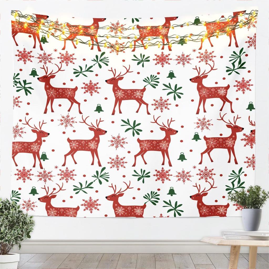 Winter Christmas Tree Wall Hanging Cat Tapestry Christmas Wall Hanging Tree Wall Hanging Gorgeous Christmas Tree Fireplace Gifts