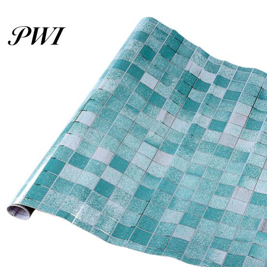 Mosaikaluminisierter selbstklebender Anti-Öl-Wandaufkleber für Zuhause, Küche, Badezimmer