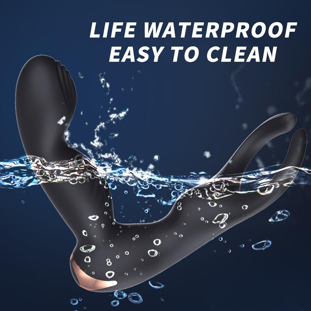 Male Prostate Massage Anal Vibrators Finger Shape Butt Plug Vibrator with Remote Control Masturbator Adult Sex Toys for Men Gays