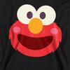 Sesame Street Unisex Adult Kawaii Elmo Face Sweatshirt