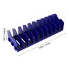 4pcs 10 Slot Pliers Organizer Rack Blue Tool Organizer Rack Non-Slip Pliers Holder  Tool Box Drawer