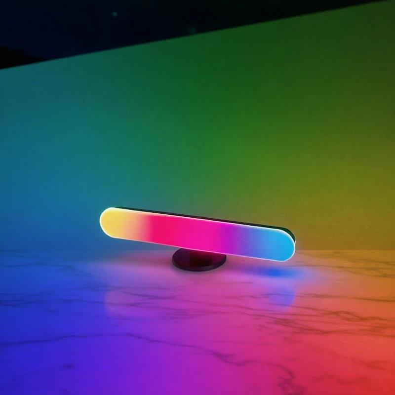 RGB color atmosphere light Bluetooth connection USB power supply Christmas decoration desktop RGB infrared remote control