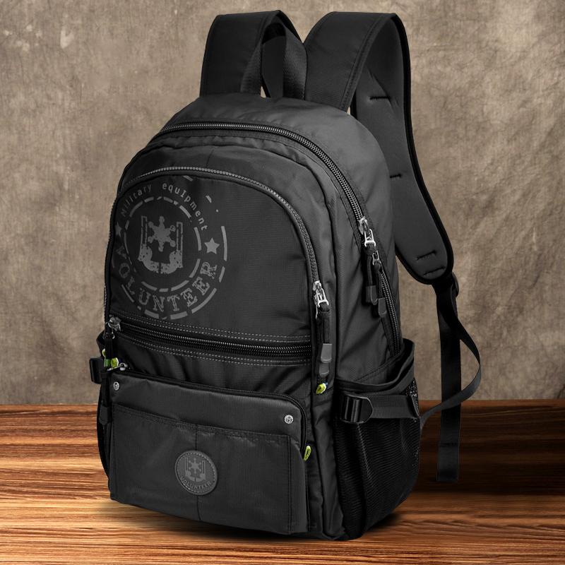 Volunteer Herren Reise Wasserdichte Rucksäcke Multifunktional Große Kapazität Mode Mehrfach-Taschen Hochwertige Oxford Tasche