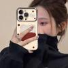 Little Bear Wave Point Plated Phone Case for Apple 17/16 Promax/15/1