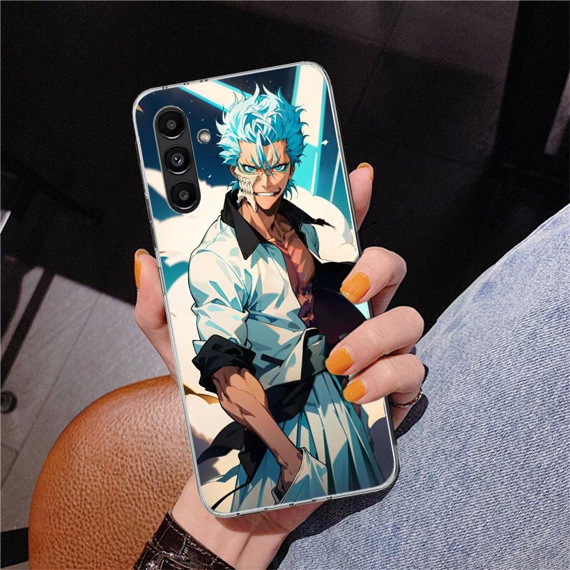 Grimmjow 6 Bleach Phone Case For Samsung Galaxy A17 A16 A15 A14 A13 A57 A56 A55 A54 A53 A37 A36 A35 A34 A33 A26 A25 A24 A23 Gala