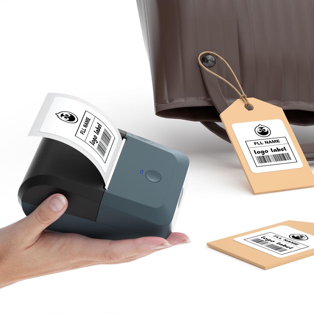Portable Bluetooth Thermal Label Printer for Store Logistics