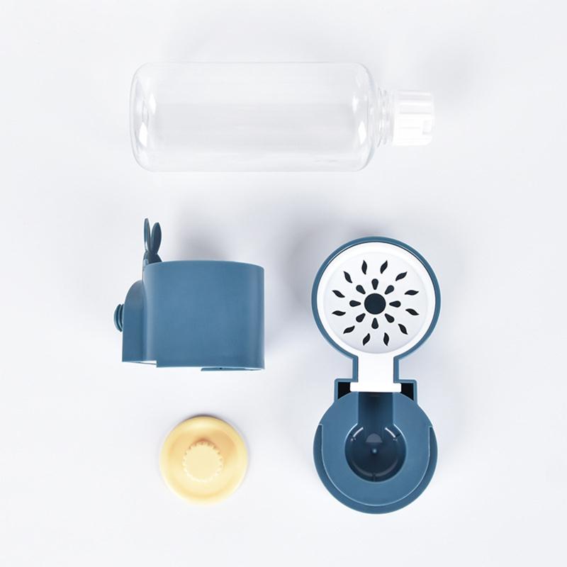 Rabbit Automatic Feeder for Cage Hanging Water Dispenser 17oz Water Bottle Food Bowl for Small Animal Hedgehog Hamster