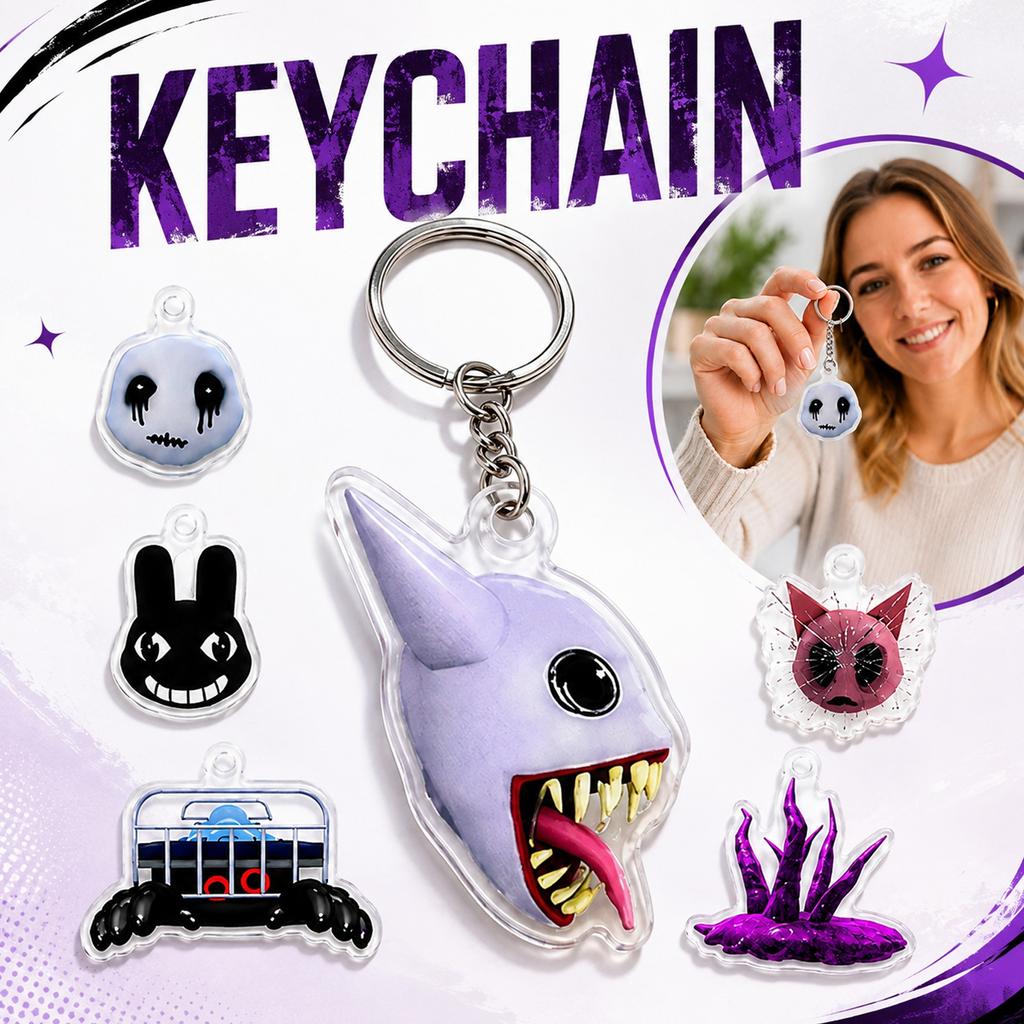 Animal Keychain Pendant, Clinic Keyring Gift for and Staff