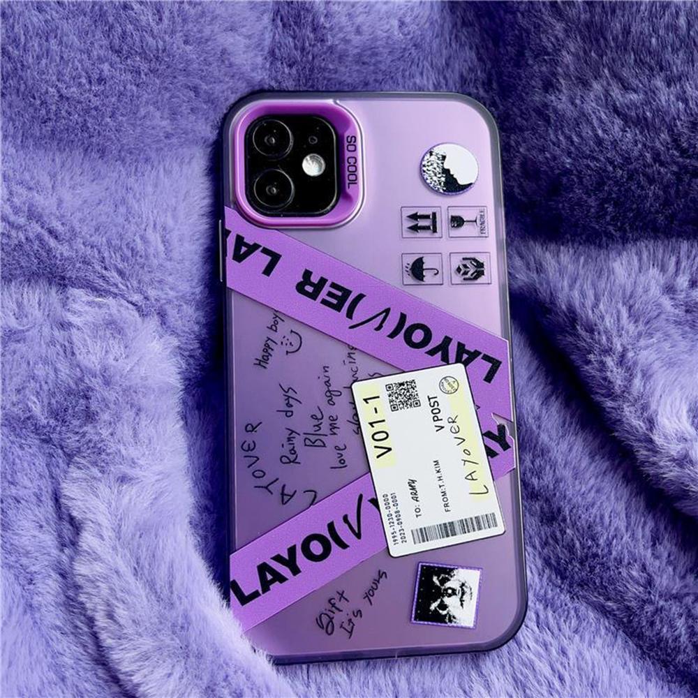 V LAYOVER TaeHyung Phone Case For Xiaomi Redmi 14C 13C 12C 13 12 10 A1 A2 A3 9T 9A K60 K40 4G 5G Anti Fall Matte Back Cover