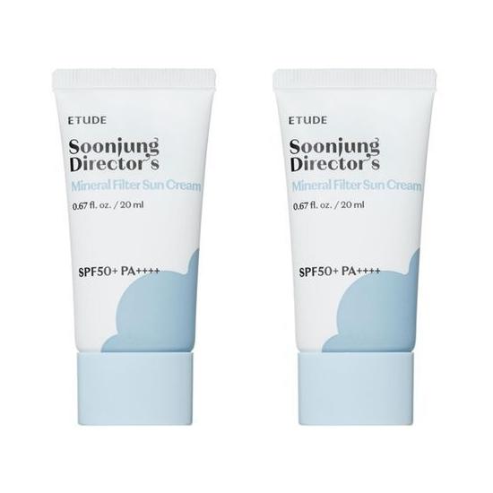 Etude Pure Director Weaponless Sunscreen 50ml 1+1 Promotion (NEW)