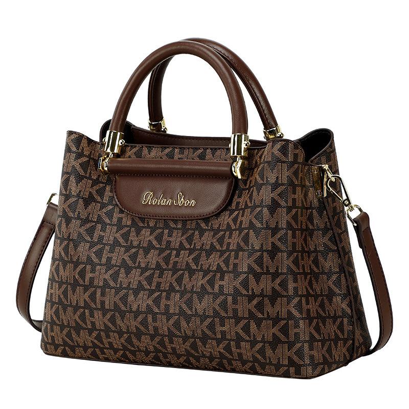 Bag Crossbody Tote Bag New Fashion Shoulder Bag Trendy Printed Letters Large Capacity Handbag