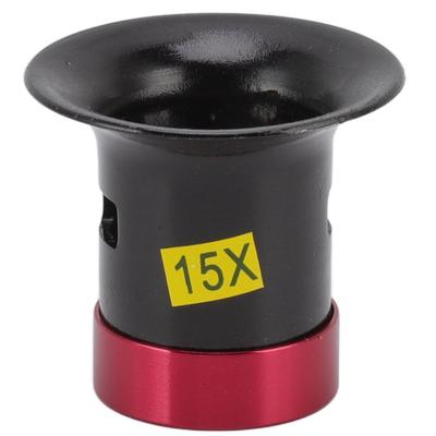 Watchmaker Loupe 15X Aluminum Alloy Professional Jewelers Loupe Magnifier for Watch Repair