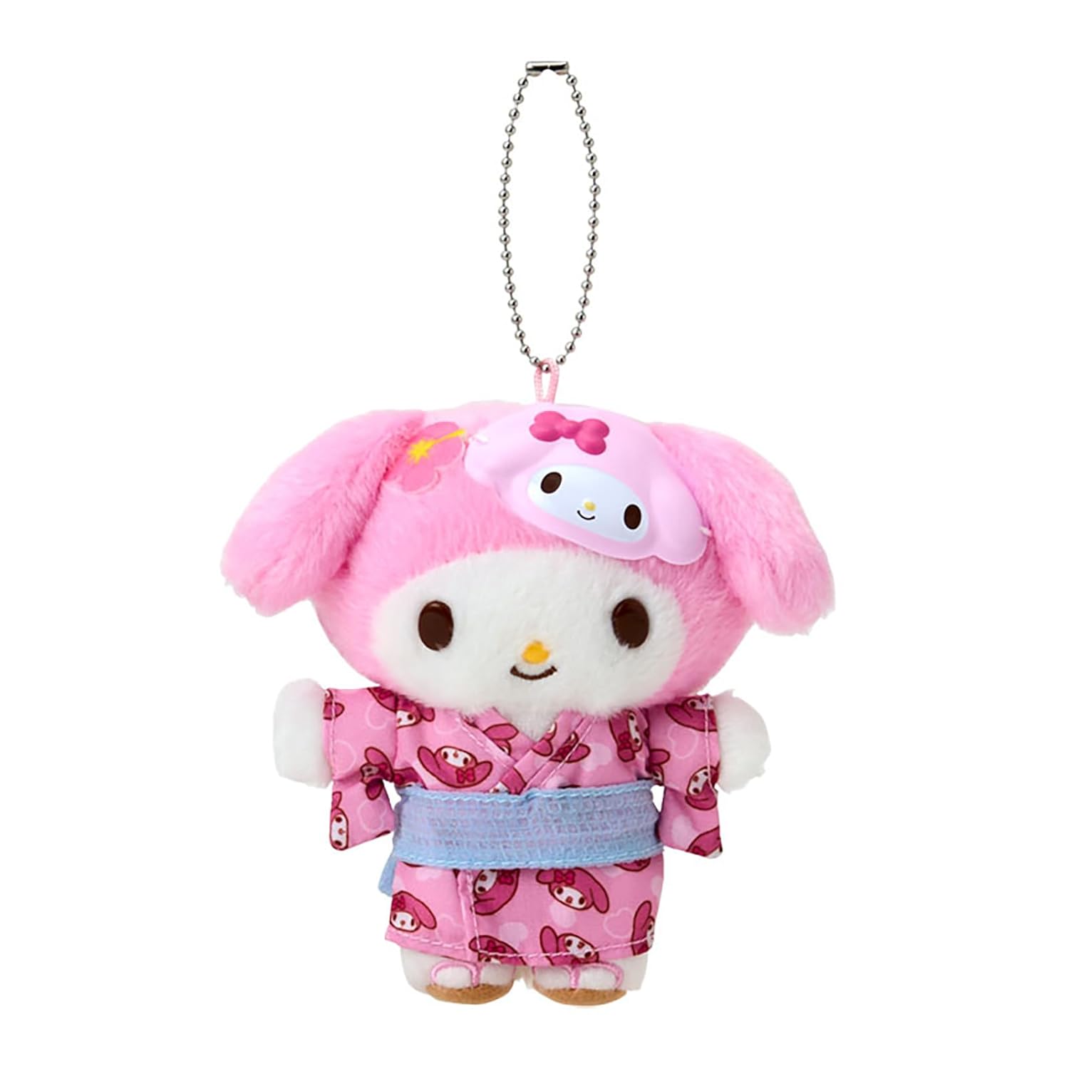 Sanrio Mascot Holder (Character-filled Summer Festival) My Melody PolyesterSteel Suitable ages 6 up 404349