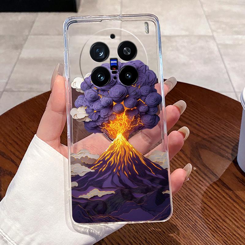 

Jelly Cases For Vivo X200 Pro Clear Silicone Soft TPU Back Cover For Vivo V200Pro V2413 V2405A V2405DA Cute Butterfly Phone Case vivo X200 Pro