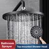 Bathroom Rainfall Single-head Large Shower Head Shower Accessories Top-mounted Shower Spray Pressure-enhanced ShowerHead
