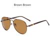 Luxury Men's Polarized Sunglasses Driving Sun Glasses For Men Women Brand Designer Male Vintage Black Pilot Sunglasses UV400