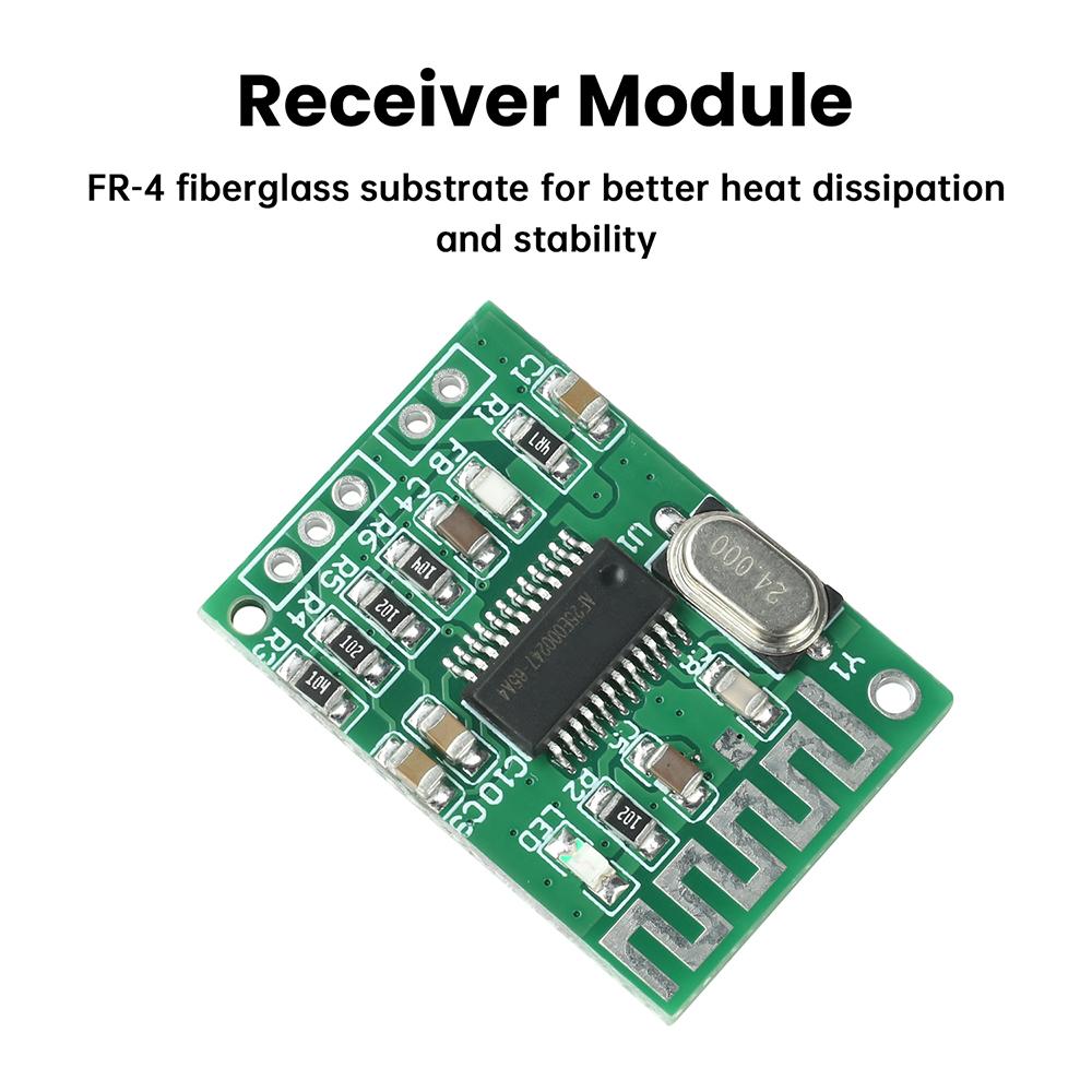 DC 3.3V-5V Bluetooth 5.4 Decoder Board Mini Decoding Module Audio Receiver Module True 2.0 Dual Channel Output with 10m Range