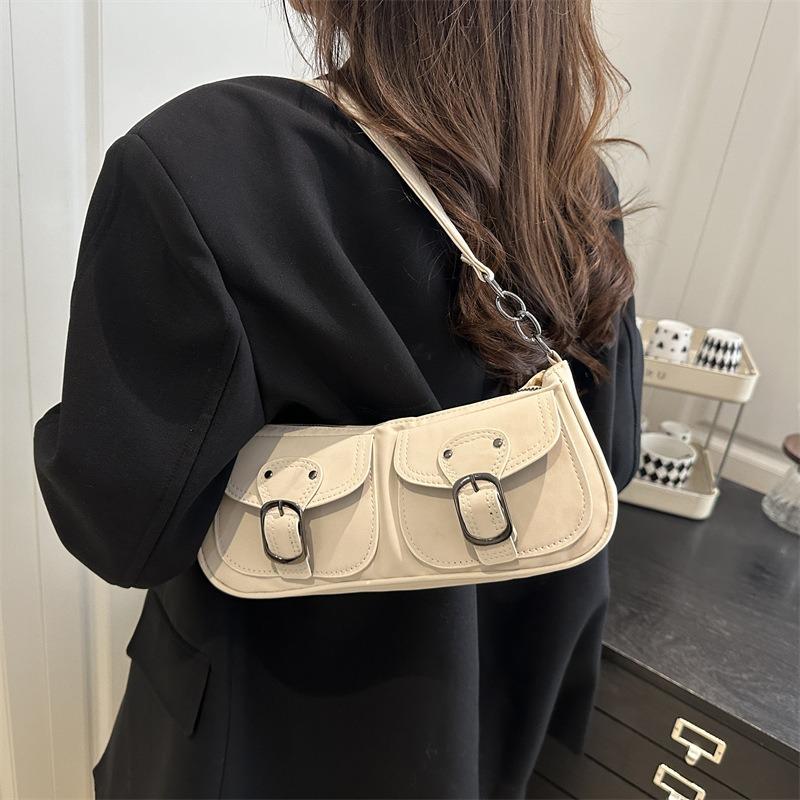 Retro Underarm Bag Women's Autumn and Winter New Trend Women's Bag Niche Fashion Underarm Shoulder Bag
