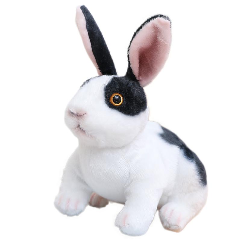 20/30cm Cute Simulation Rabbit Plush Lifelike Stuffed Animal Bunny Soft Doll Easter Birthday Gift Children Toy Home Decor