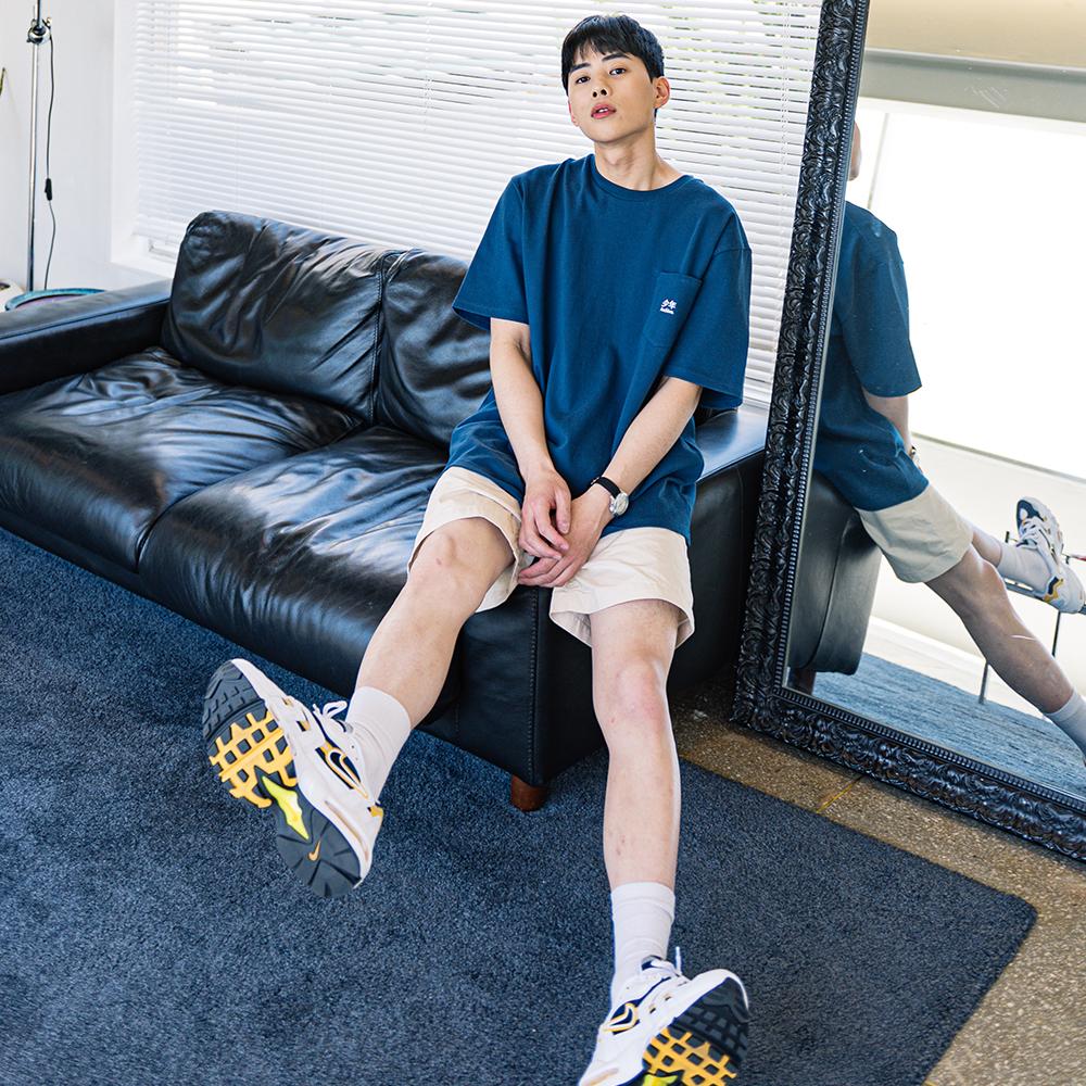 Sonyeonakaibeu Pocket S/S Tee(Blue Navy)