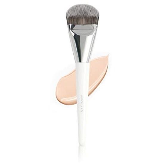 ENZO KEN Large Wide Foundation Brush - Flat Face Contour Cream Makeup Professional Suitable Concealer Pack Blush BB Gel Liquid Cosmetics 820W