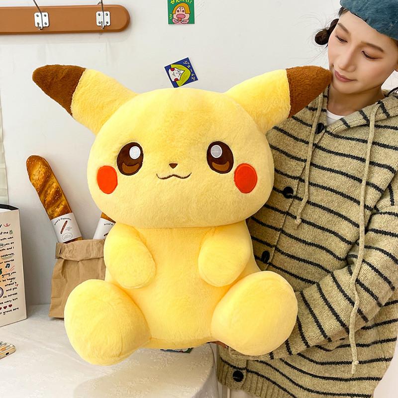 Pikachu Plush Toy Large Size Cartoon Stuffed Animal Gift For Kids And Collectors