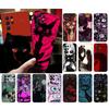Black Cat Art Phone Case For Samsung Galaxy S26 S25 S24 S23 S22 S21 Ultra S24 S23 S22 S21 S25 Plus S24 FE