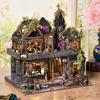Magic Castle DIY 3D Wooden Dollhouse Puzzle Ornament Gift