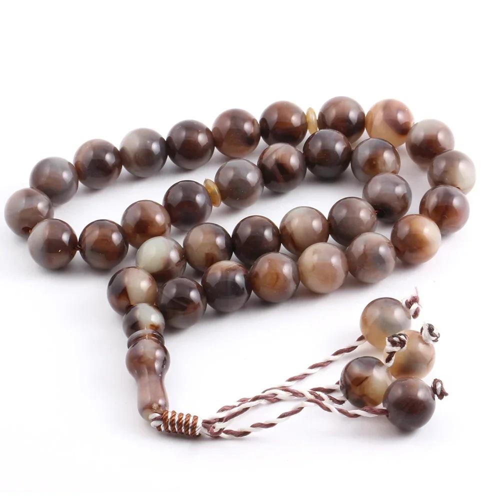 

Yoga Bracelet 10 Styles Semi Precious Stone Prayer 14mm Round Rosary Bracelet Meditation Bracelet Muslim Ramadan Boho Jewelry